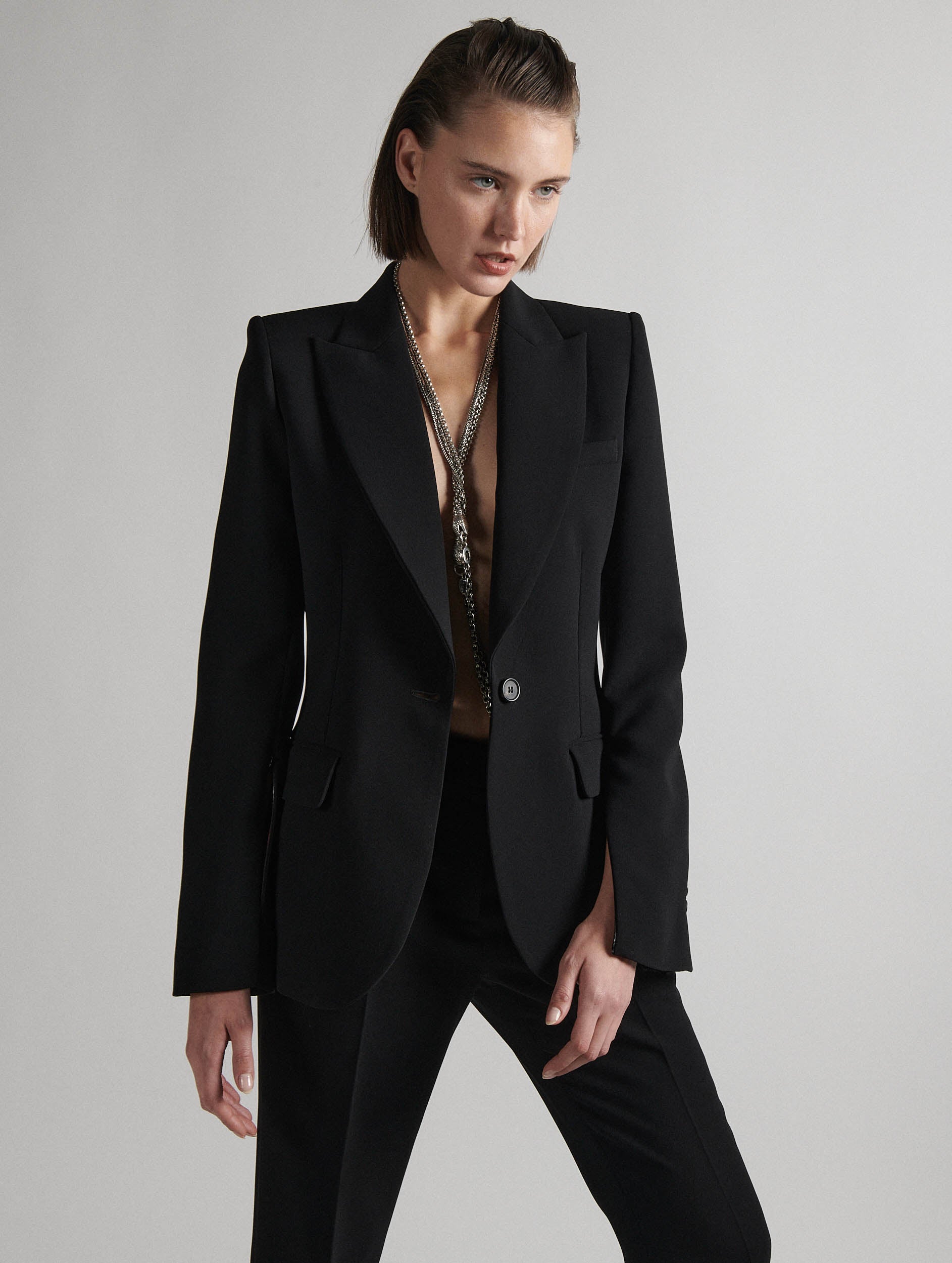 black dress jacket womens Amazon.com: Allegra K Business Blazer Suit Sets for Women Casual Long Sleeve Blazer and Sleeveless Dresses Work Office Outfits X-Small : Clothing, Shoes & Jewelry Womens Plus Size Blazer Jacket
