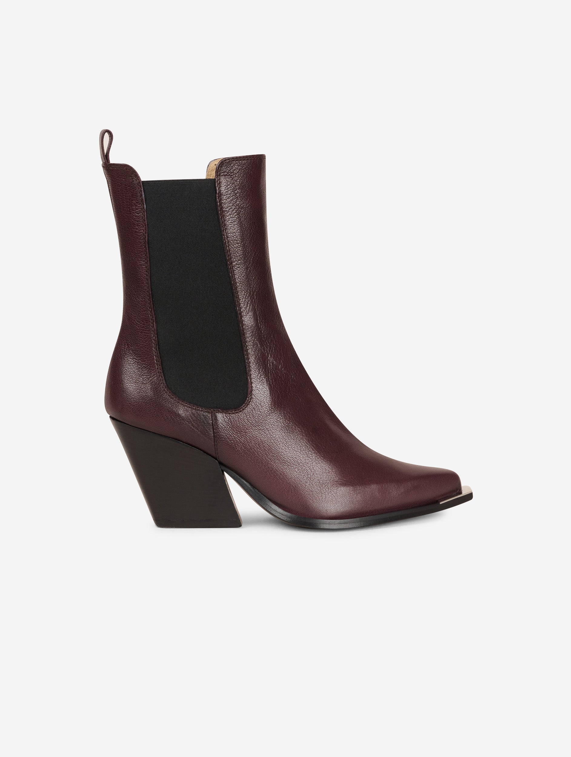 burgundy dress boots for women Harrie Knee High Boots Burgundy