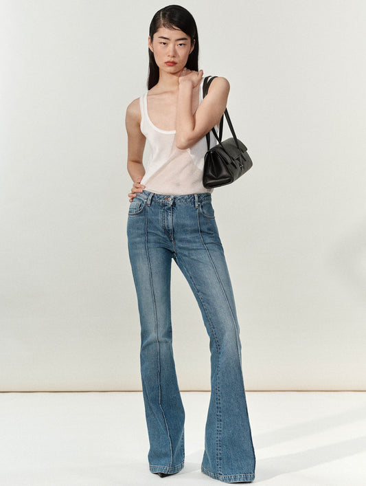 One B. bag in black leather