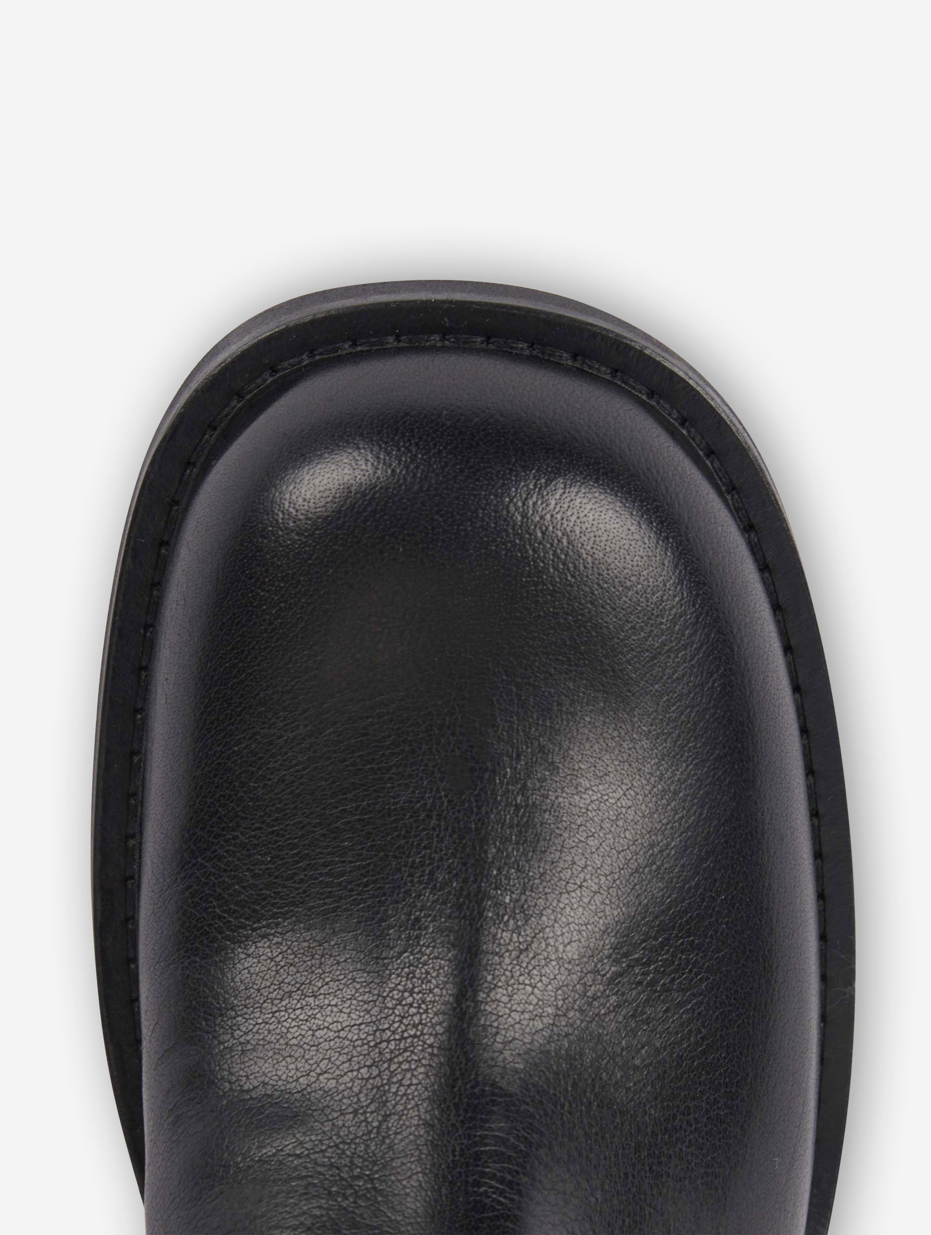 Women Shoes | Multi-buckle biker boots in black leather