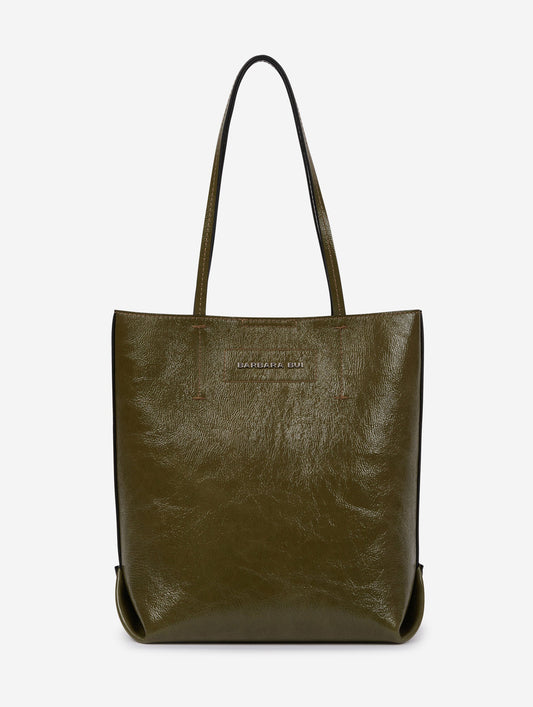 olive patent leather tabou bag