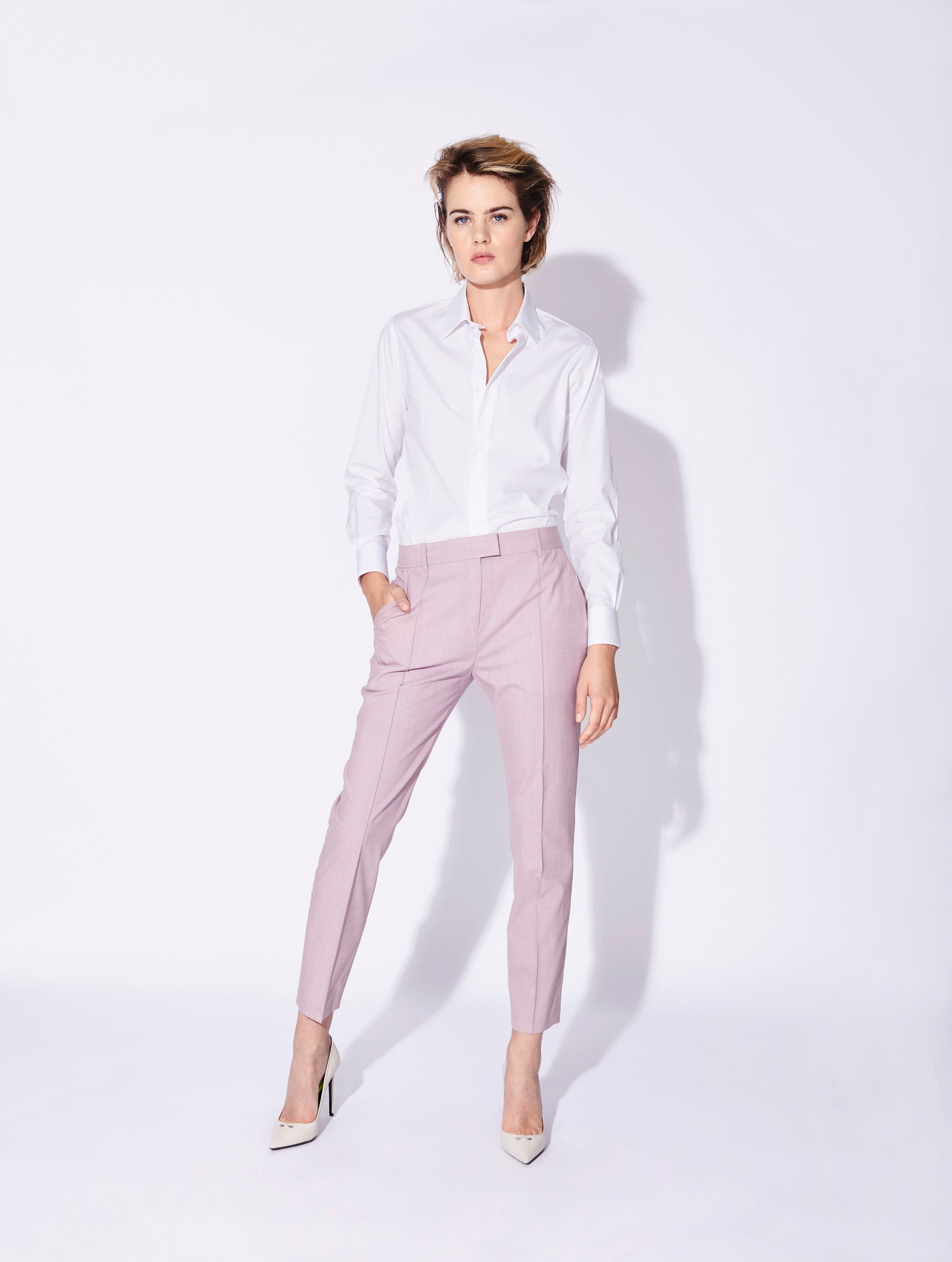 Pale Pink Trousers: Isabel Marant vs Whistles - Emma Louise Layla •  Fashion, Beauty, Travel & Lifestyle Blog