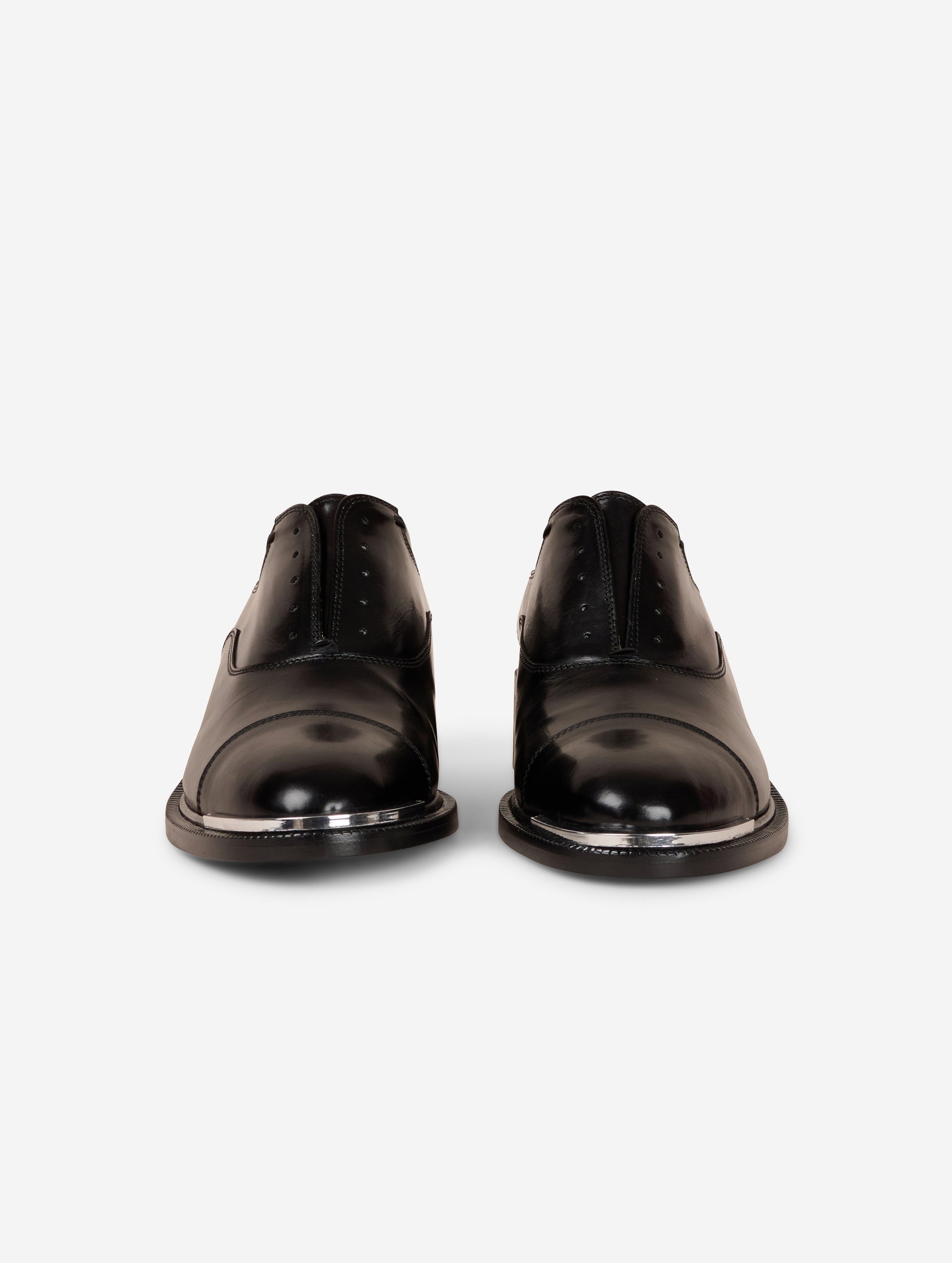 フラットシューズ Derbies in Black Leather Women Shoes | Derbies in black leather | Barbara Bui