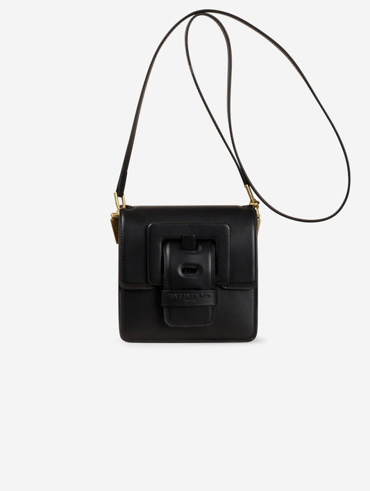 Black leather LOVE ME  bag