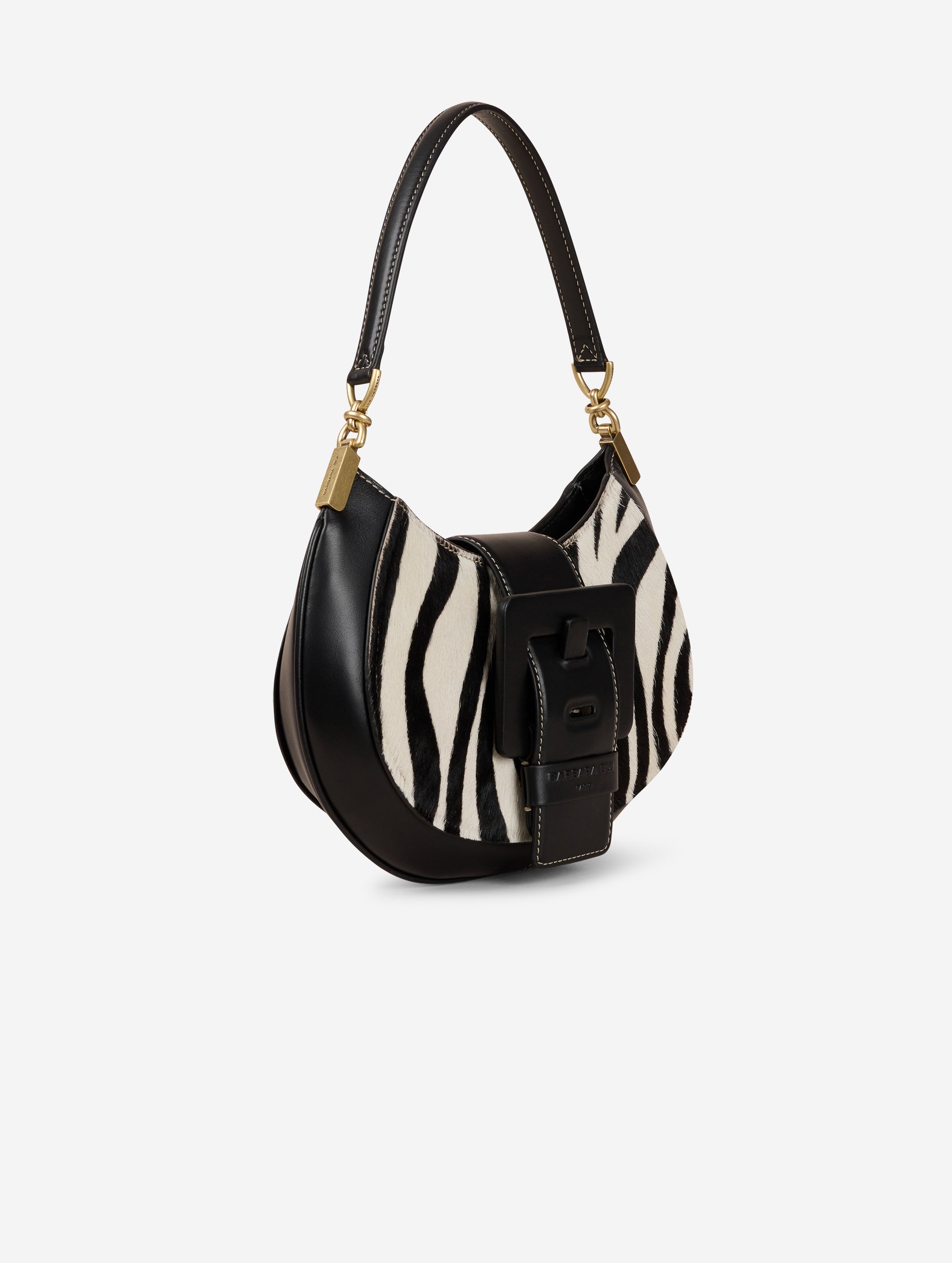 Women Bags | Zebra print calf hair leather KISS ME bag