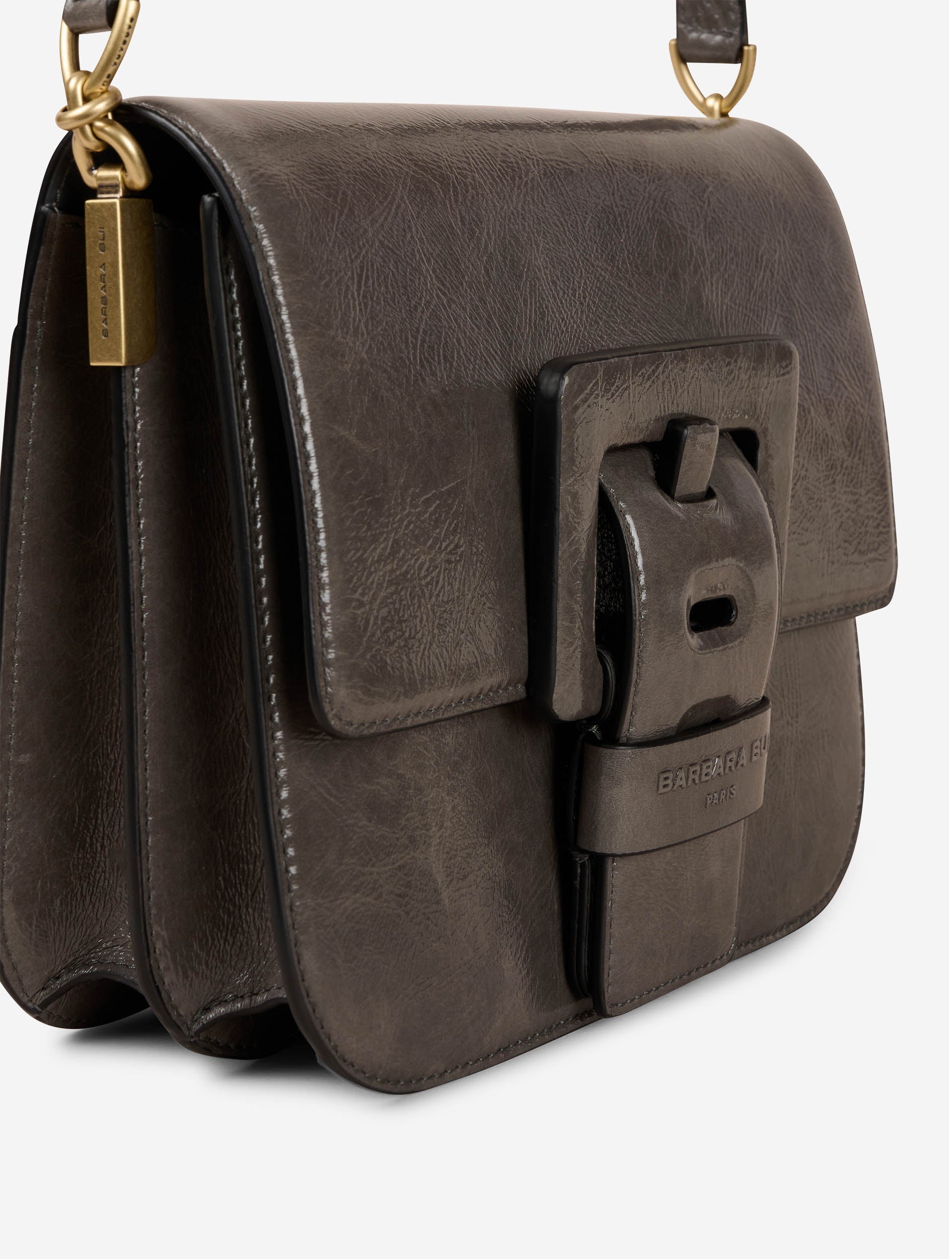 BARBARA BUI 牛革バック Women Accessories | Black leather reissue BB bag | Barbara
