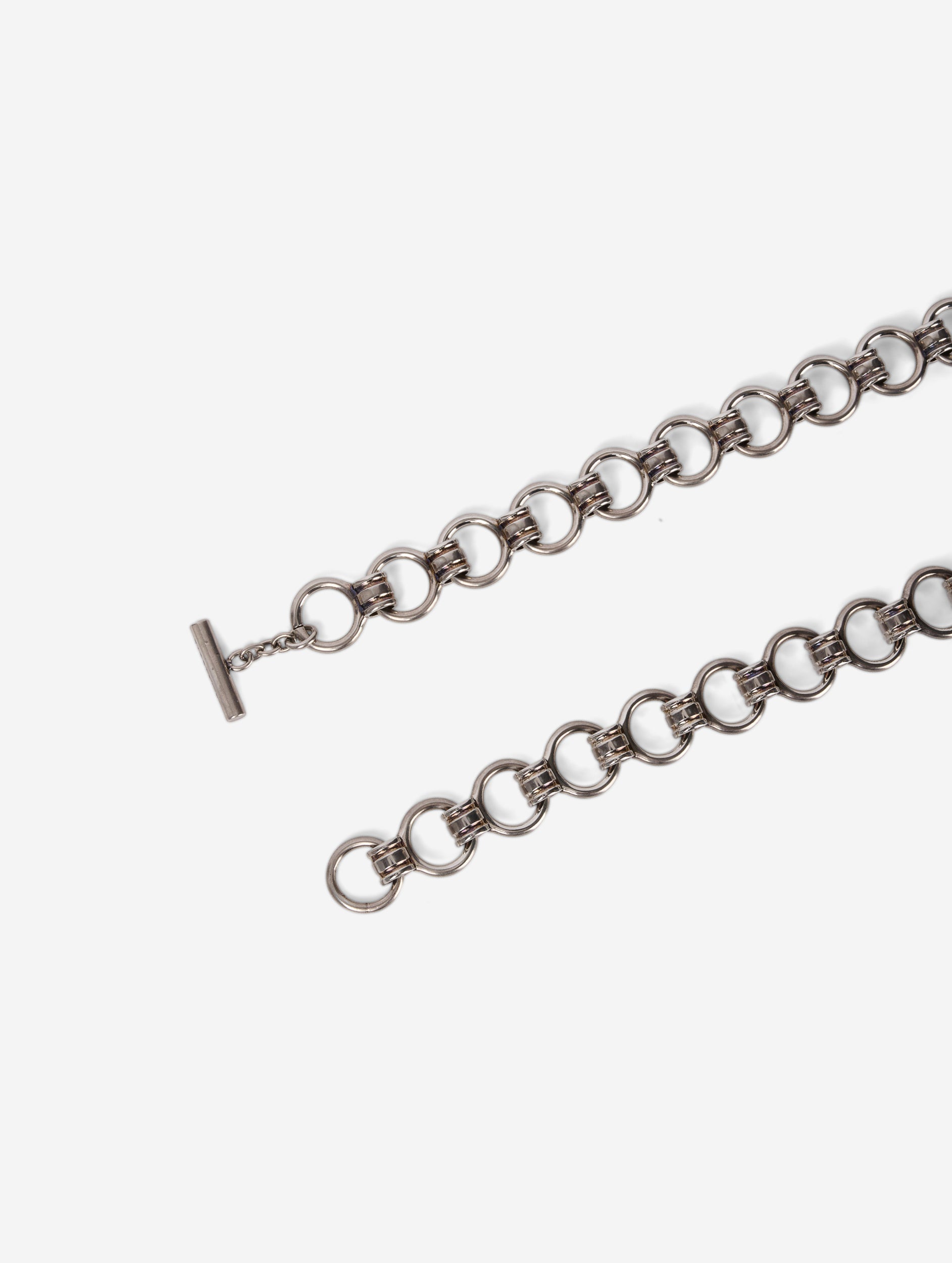Women Belts | Metallic silver chain belt | Barbara Bui