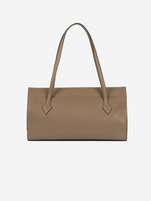 "To B." bag in taupe leather