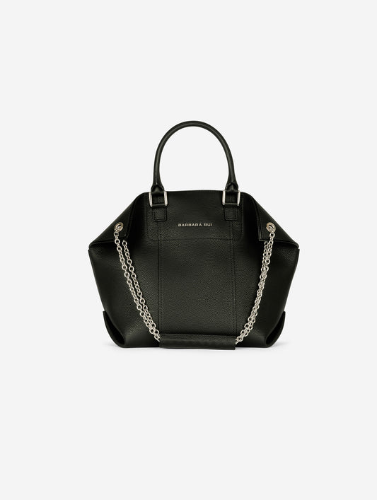 Chamallow bag in black leather