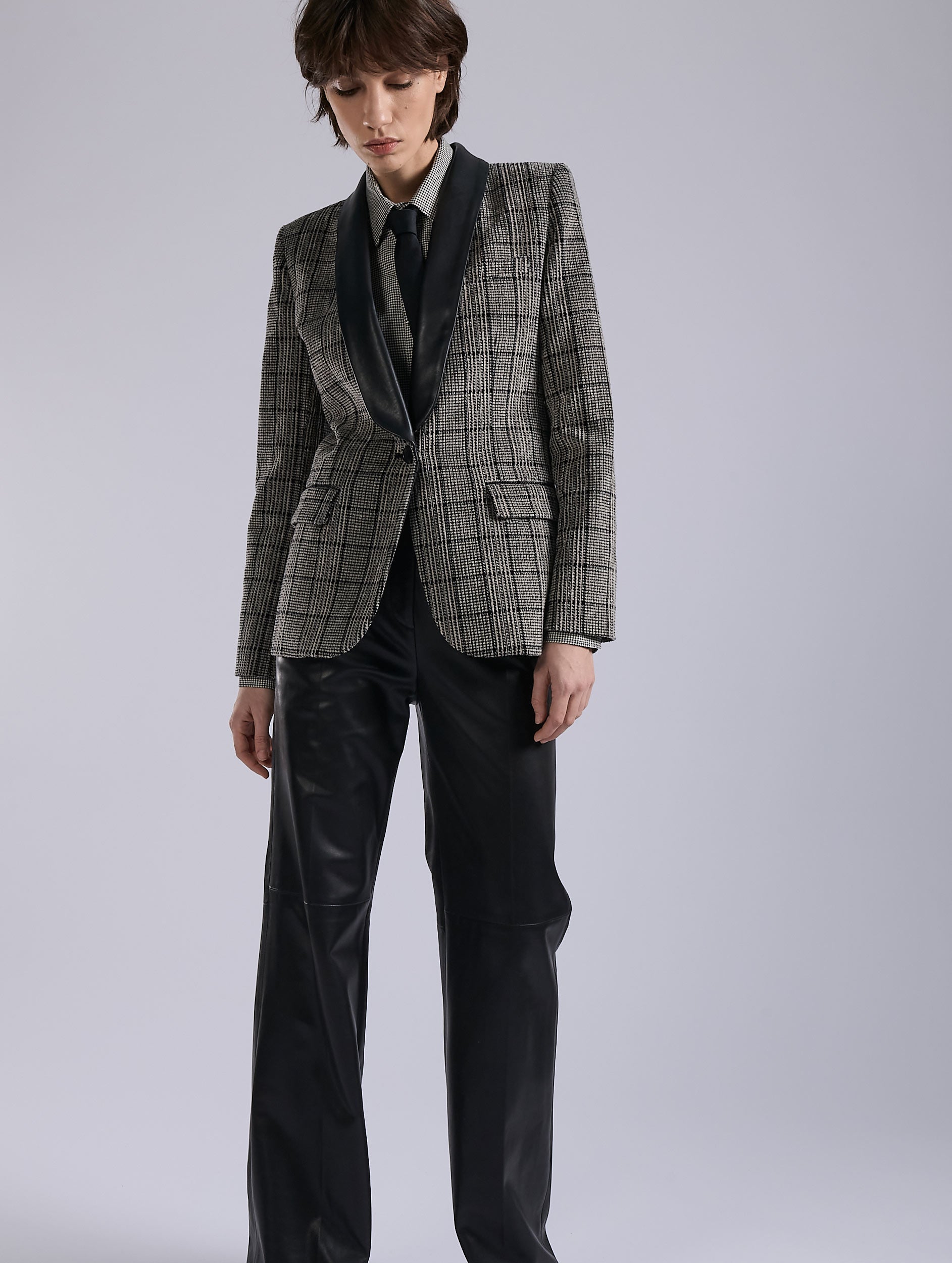 BUI de Barbara Bui バルバラビュイ ラムファー付き ジャケット Designer jackets collection for women | Barbara Bui Official