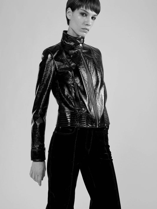 Naplack biker jacket