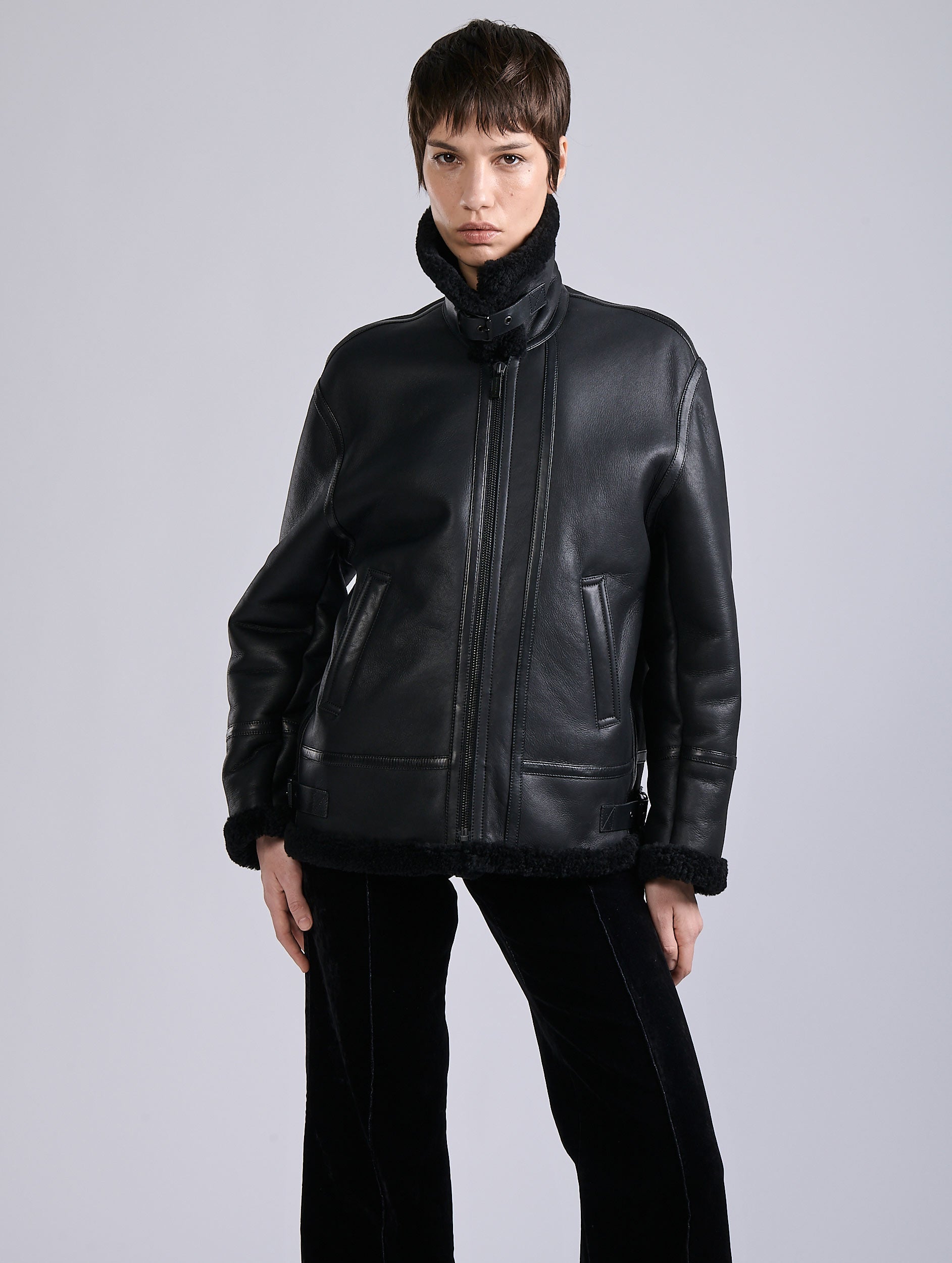 Designer outerwear for women : coats, capes, parkas, jackets