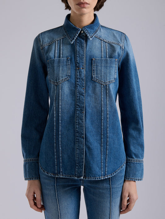 Denim shirt