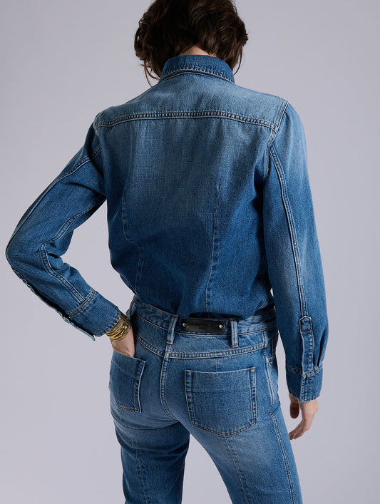 Denim shirt