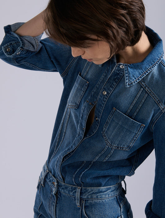 Denim shirt