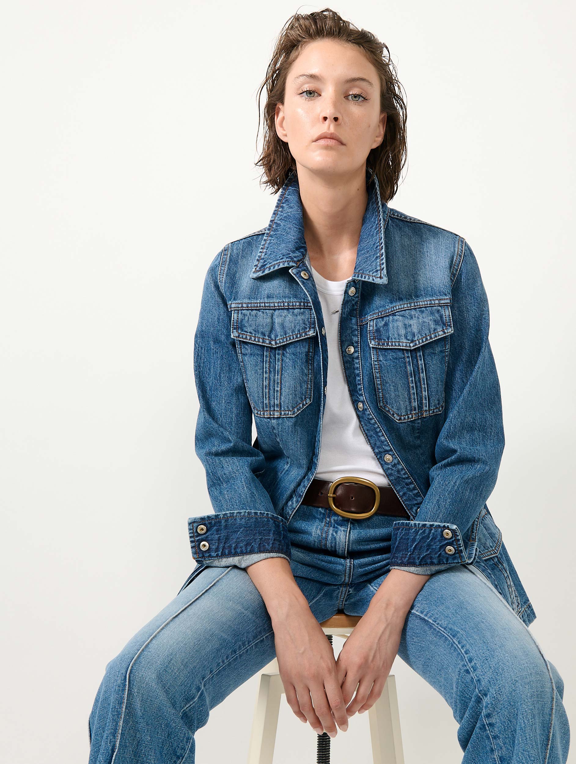 Designer denim clothing for women | Barbara Bui official Online Store