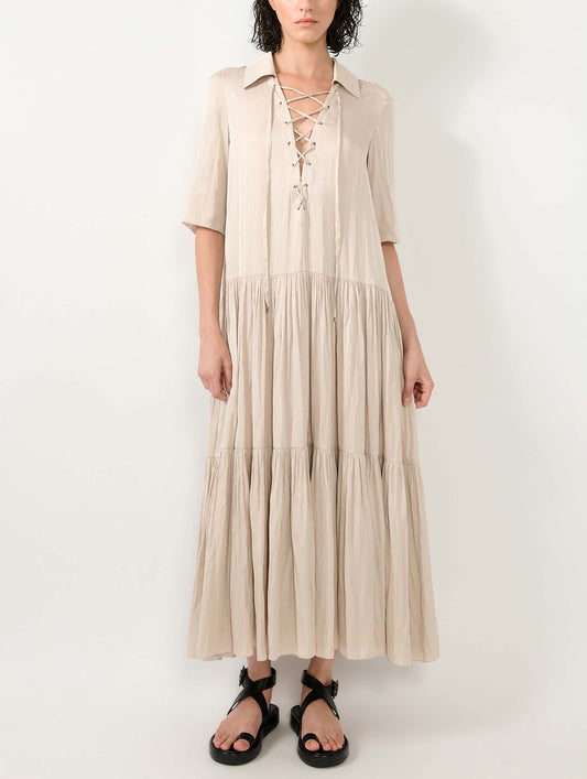 Champagne Angel Skin long dress