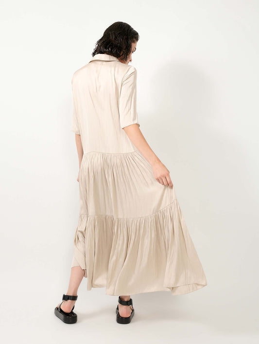 Champagne Angel Skin long dress