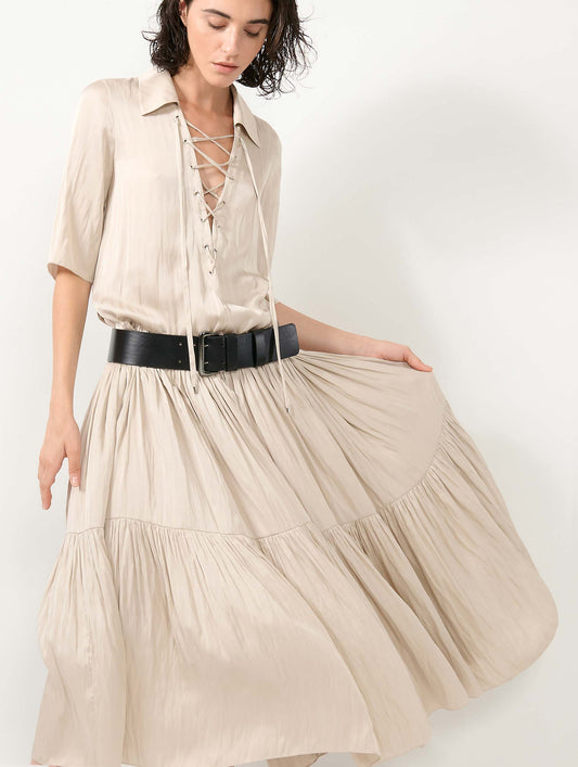 Champagne Angel Skin long dress