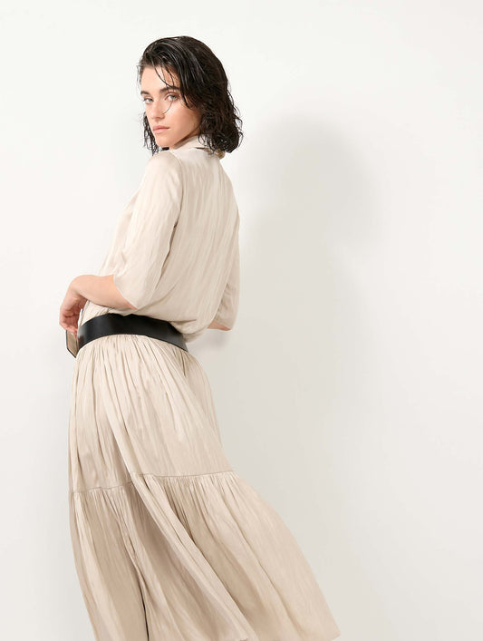 Champagne Angel Skin long dress