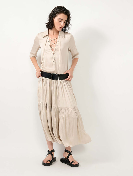 Champagne Angel Skin long dress