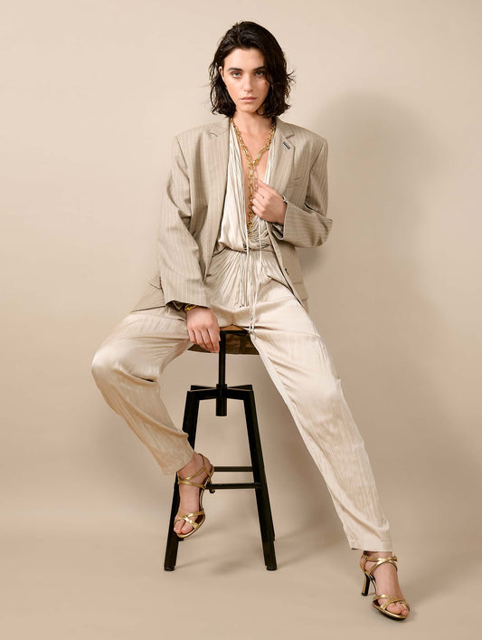 Champagne Angel Skin jumpsuit
