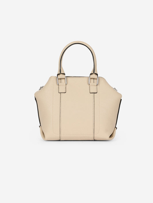 "Little Chamallow" bag in off-white leather