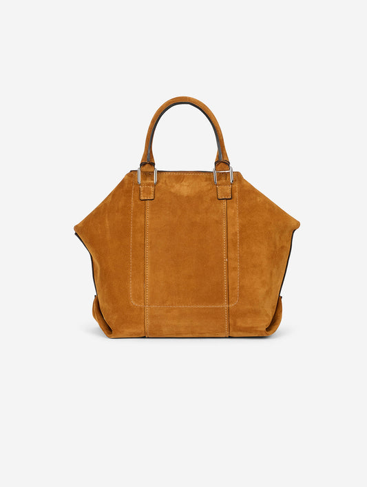 "Chamallow" in camel suede