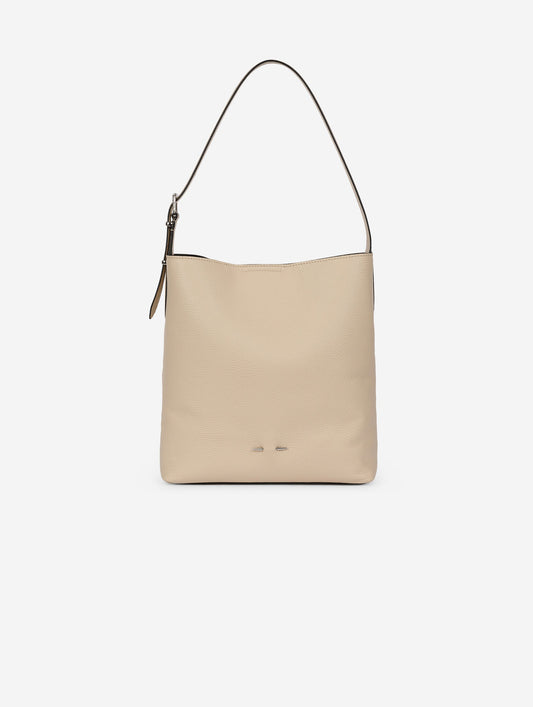 "B. Fore" bag in ivory leather