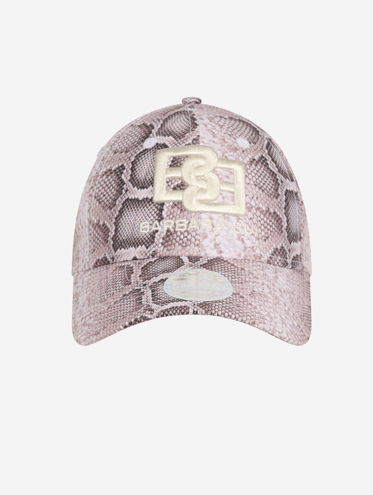 BB X New Era cap in printed canvas