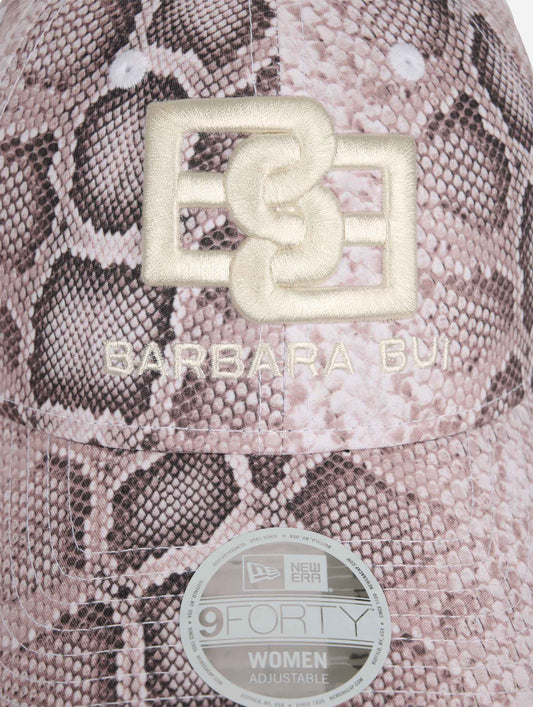 BB X New Era cap in printed canvas
