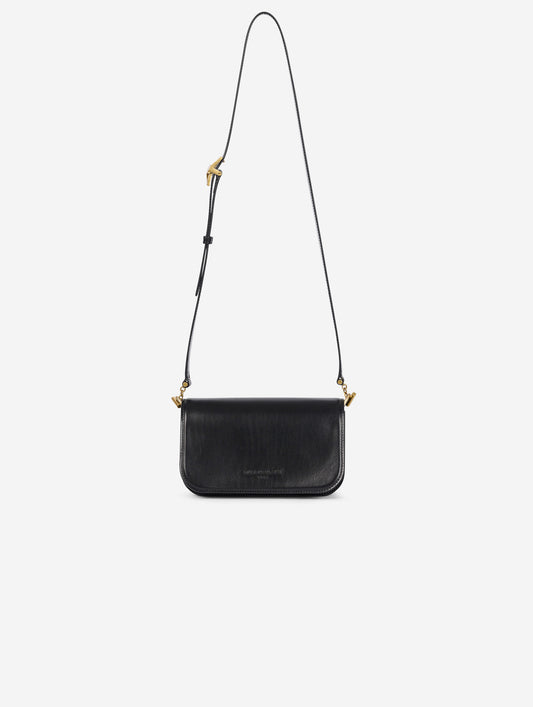 Small "Like Me" bag in black leather