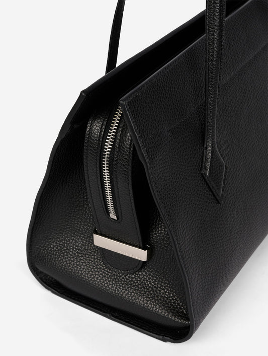 "To B." bag in black leather