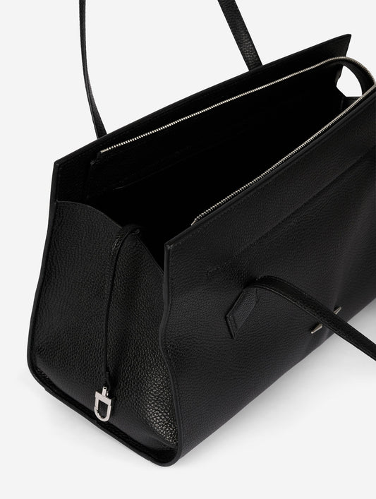 "To B." bag in black leather