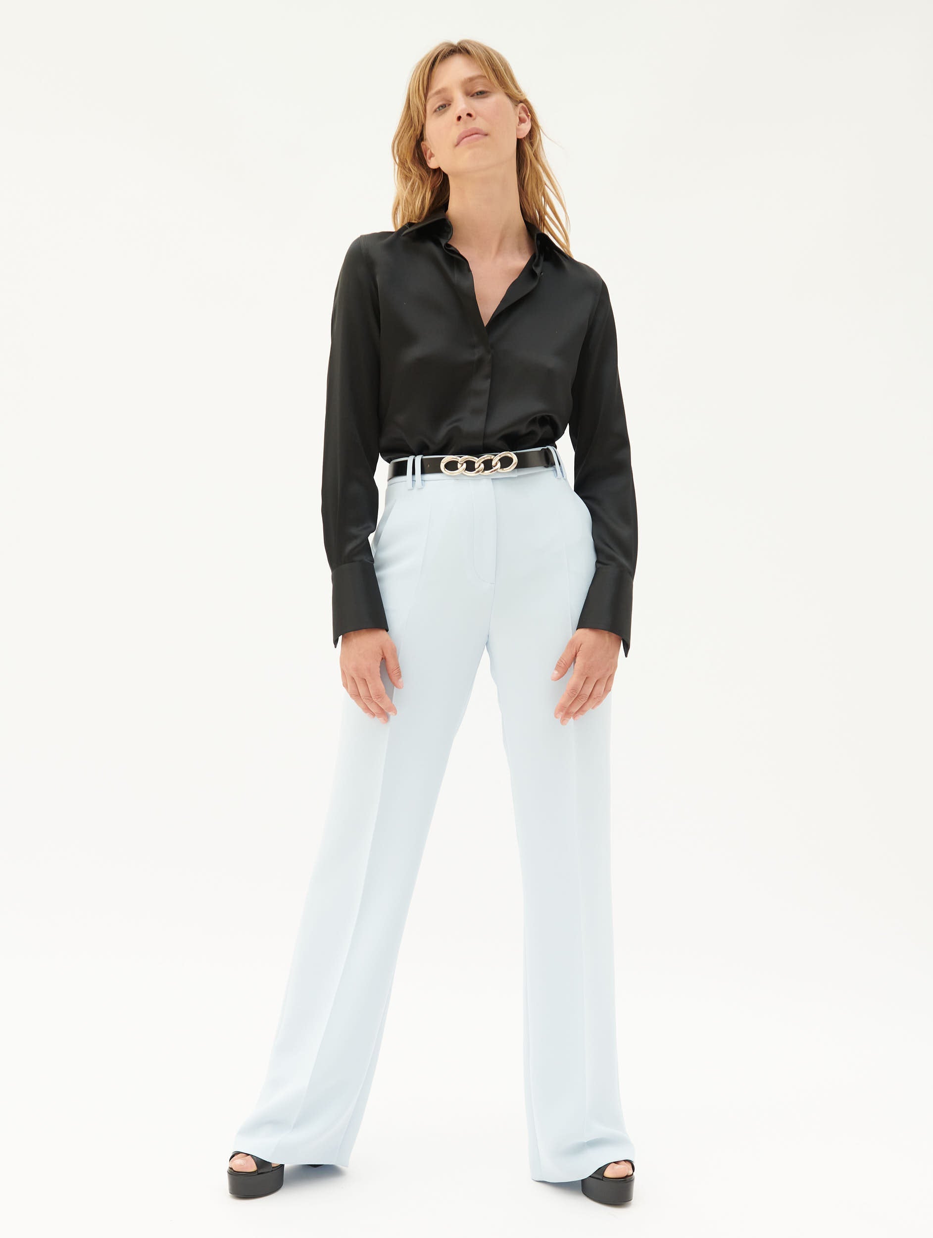 Buy Womens Suit Trousers Flared Tailoring Online  Next UK