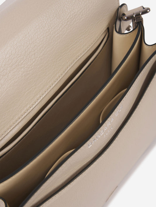 Ivory leather Touch Me bag