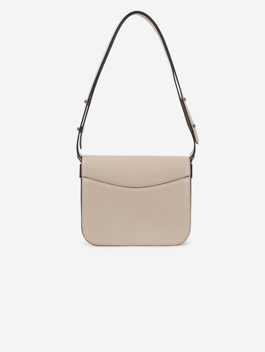 Ivory leather Touch Me bag