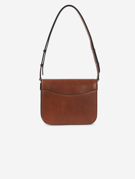 Caramel leather Touch Me bag