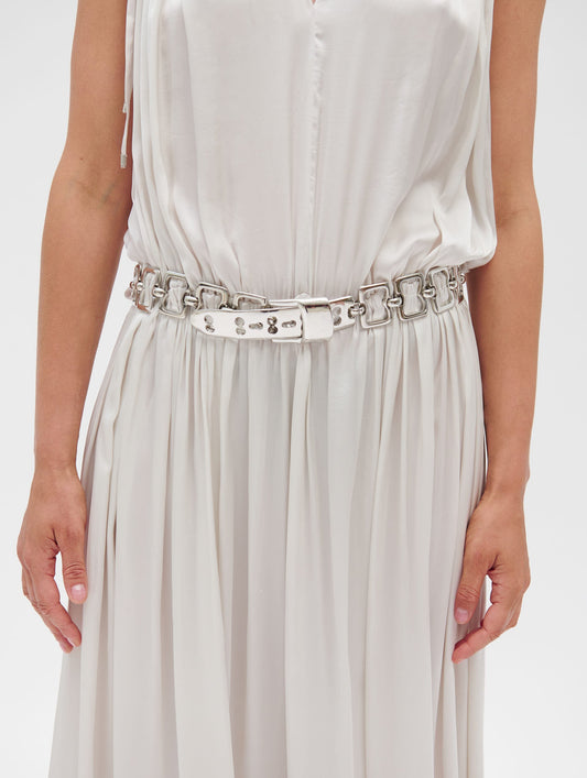 Metal chainlink belt