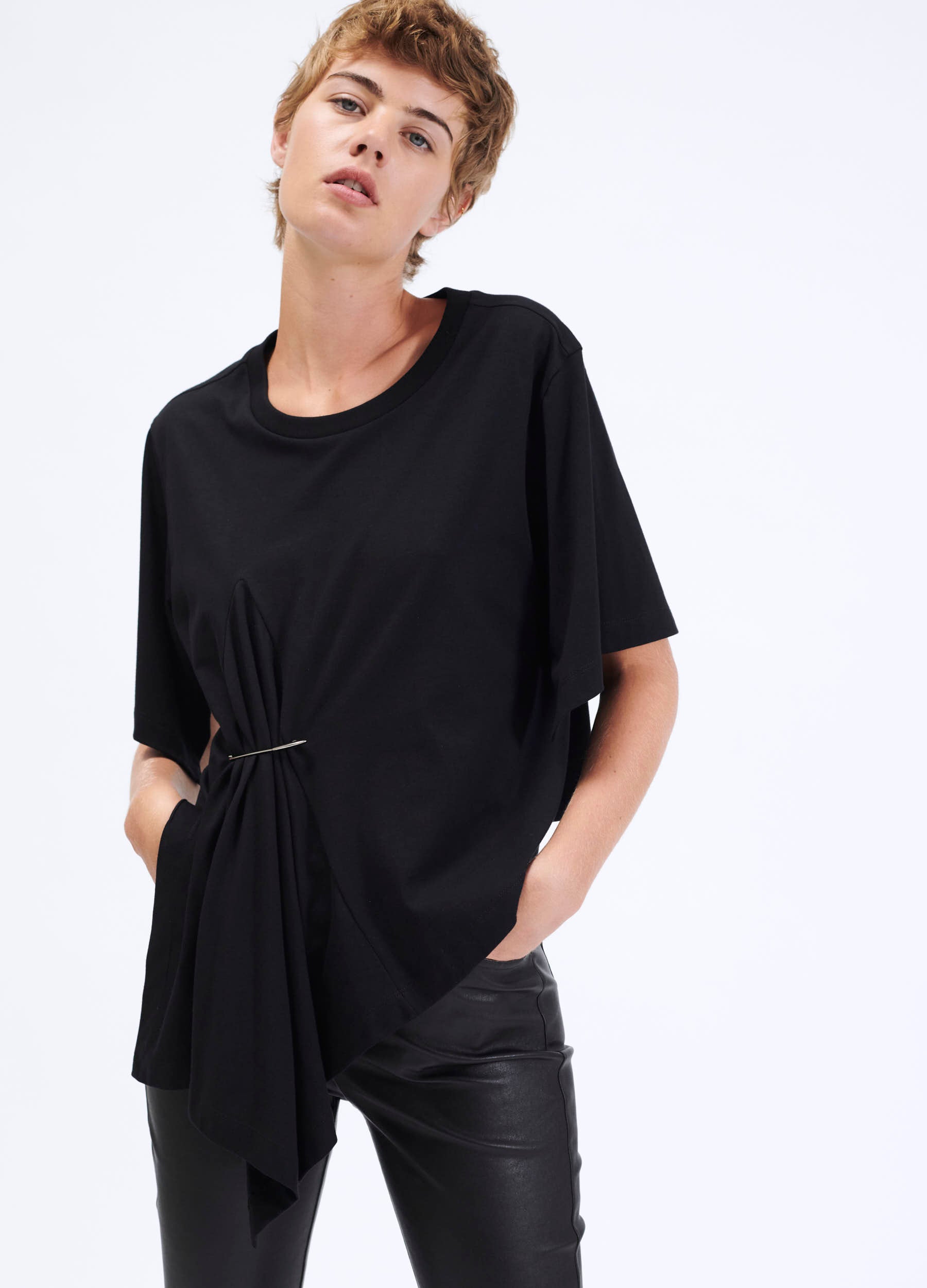 Cotton Jersey Asymmetrical